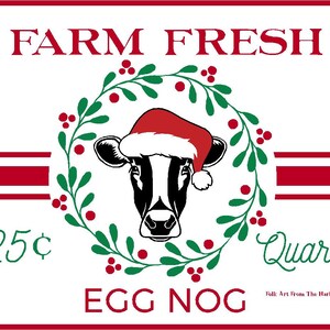 Bauernhof frische Eierpunsch SVG