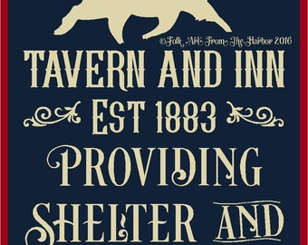 The Wild Boar Tavern  SVG