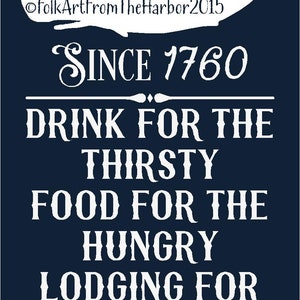 Whale&#39;s Tail Tavern  SVG