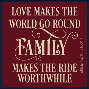 Love Makes The World Go Round  SVG