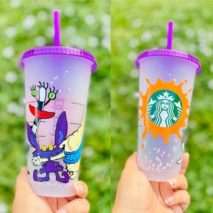 Aaahh!!! Real Monsters Custom  Confetti Cup Tumbler