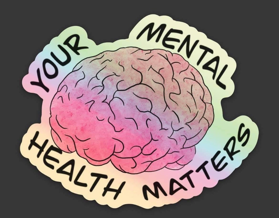 Your Mental Health Matters Sticker - Etsy