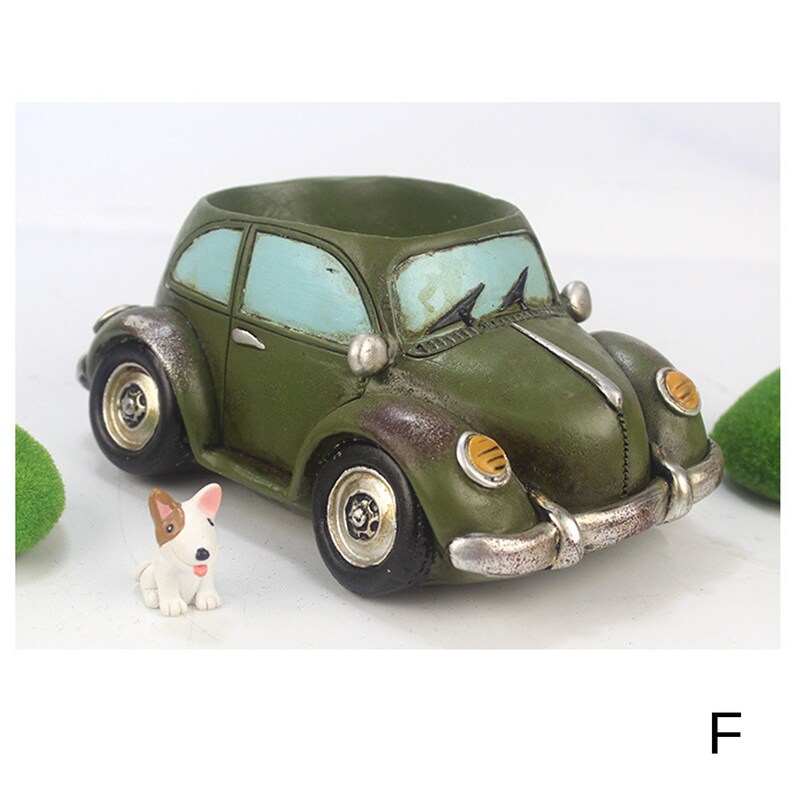 Cute Planter Classic Car Pots Adorable Pot Succulent - Etsy