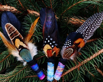 Smudge Feather Fan | Shaman Gift | Spiritual Ceremonial Smudge| Native American