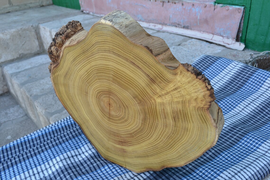 Acacia wood slab Live edged slicesacacia slabCurly acacia Etsy