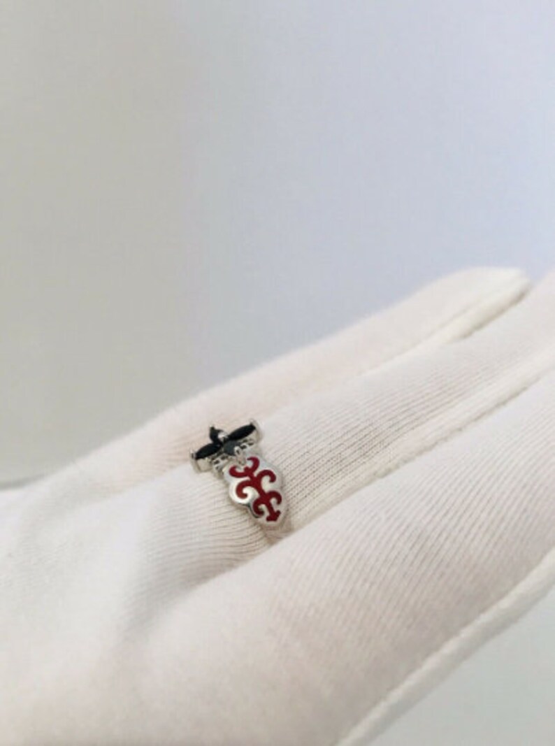 Branch Twig Four Leaf CZ Silver 925 Ring