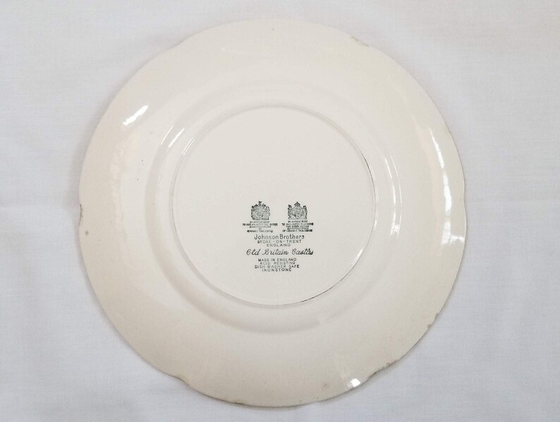 Johnson Brothers Old Britian Castles Vintage Plate