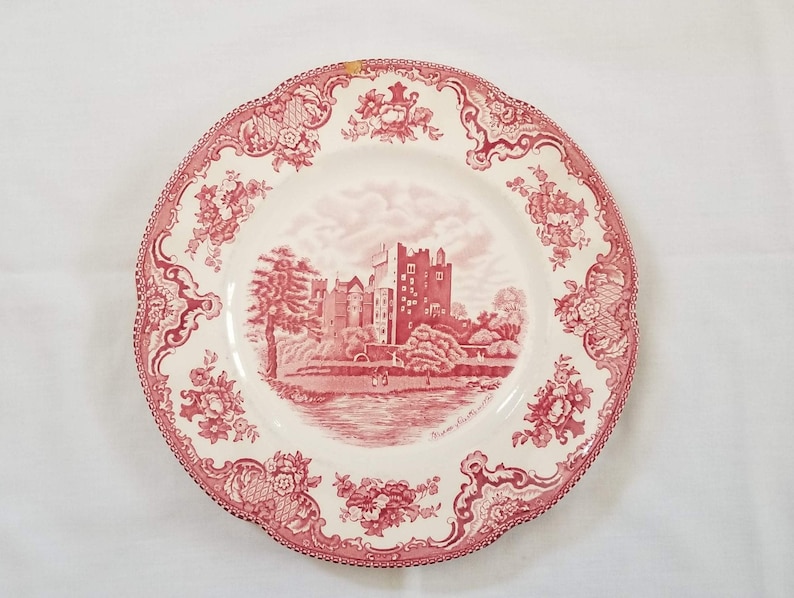 Johnson Brothers Old Britian Castles Vintage Plate
