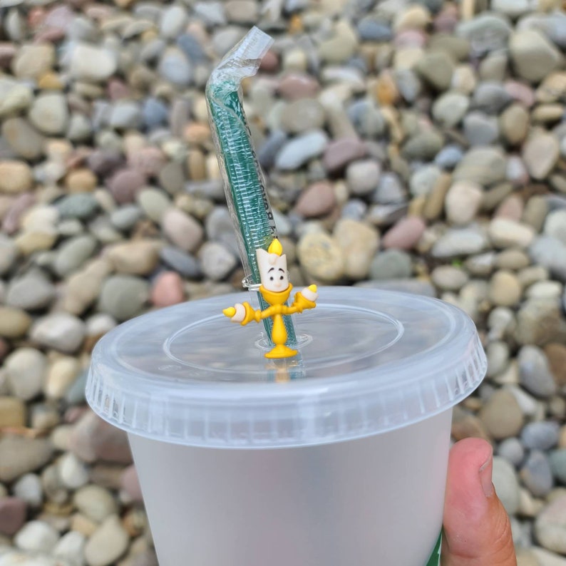 Beauty Straw ToppersStraw CharmsDisney PrincessStarbucks cupBeastDisney Inspiredwinewine glasswine charms