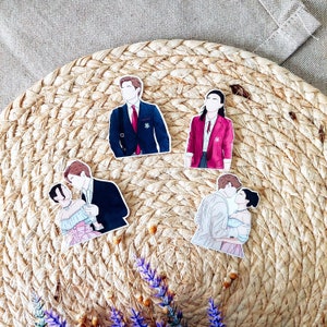 Stickers Maxton Hall Le monde entre nous | Stickers romance, cadeau pour amoureux des livres, Sticker pour lecteurs, produits dérivés des fans, série Save Me