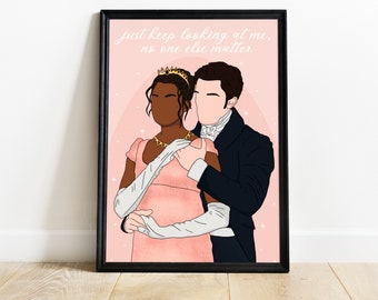 Kate and Anthony - Bridgerton | ART PRINT