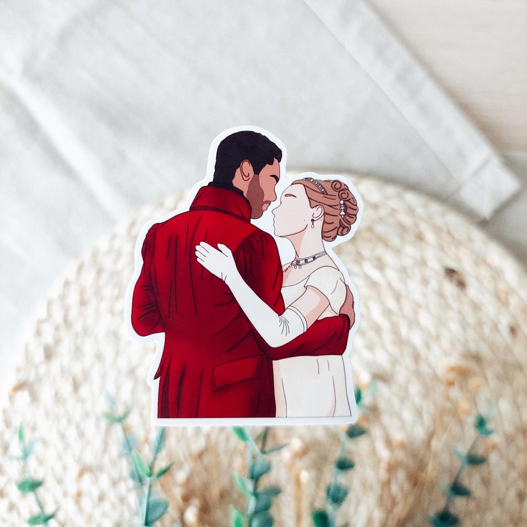 Simon and Daphne Sticker | Regency Romance Sticker, Romance Reader Gift ...