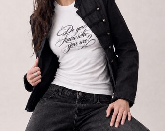 Who You Are Graphic Tee | Baby Tee Slim T-Shirt Concert Tour Fan Outfit Gift Unisex NYC New York Retro Kissco Harry Styles Trendy Viral