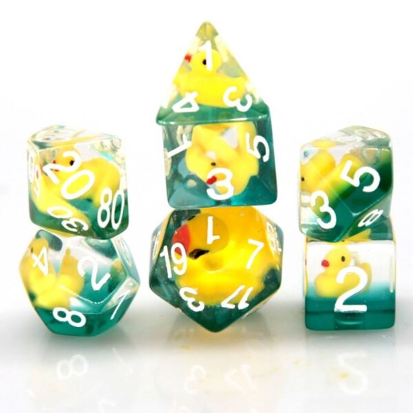 Duck Dnd Dice Etsy