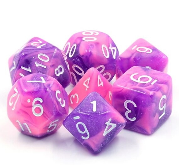  Metal dice Set D&D, Polyhedron DND7 Dungeons and Dragons Metal  DND dice Set, Suitable for Pathfinder RPG Shadow Run Savage World and Other Role-Playing  Game dice Sets : Toys & Games