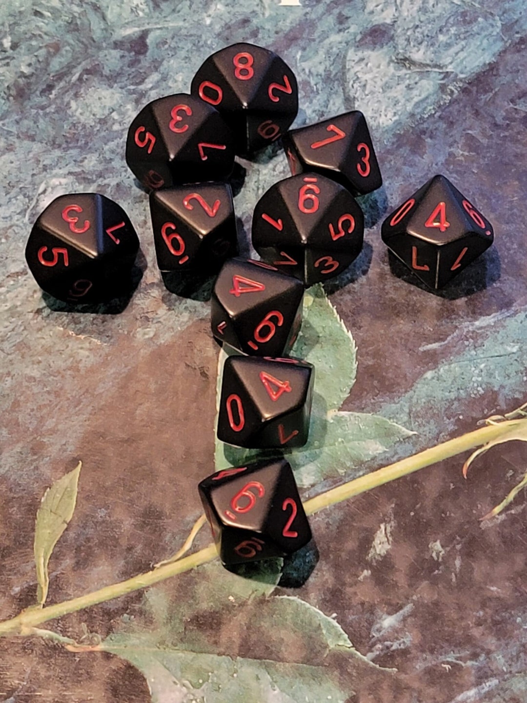 10 Count d10 RPG Dice Set Mold – DruidDice