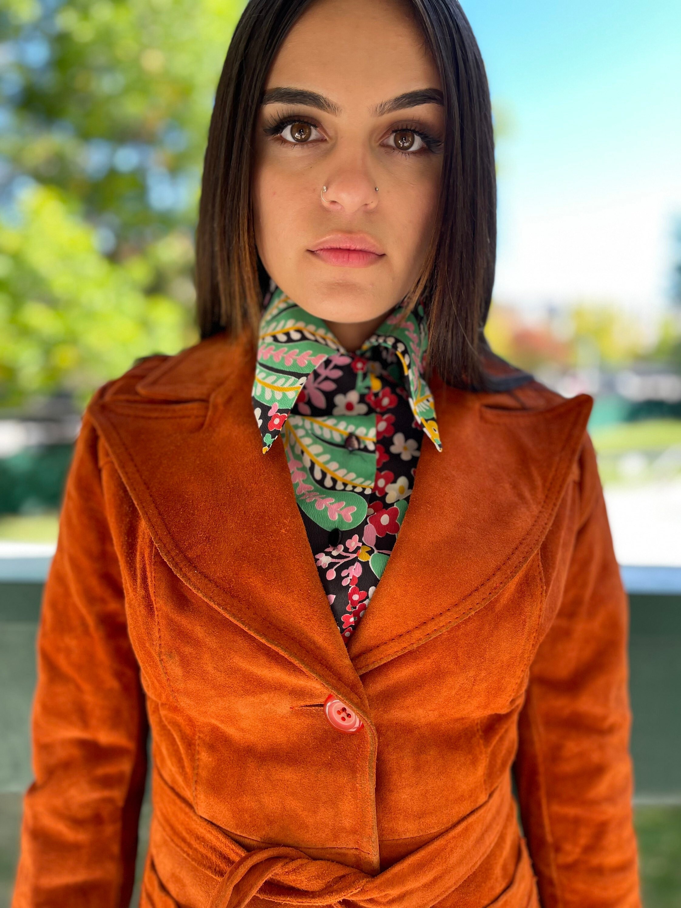 70s Suede Jacket - Etsy