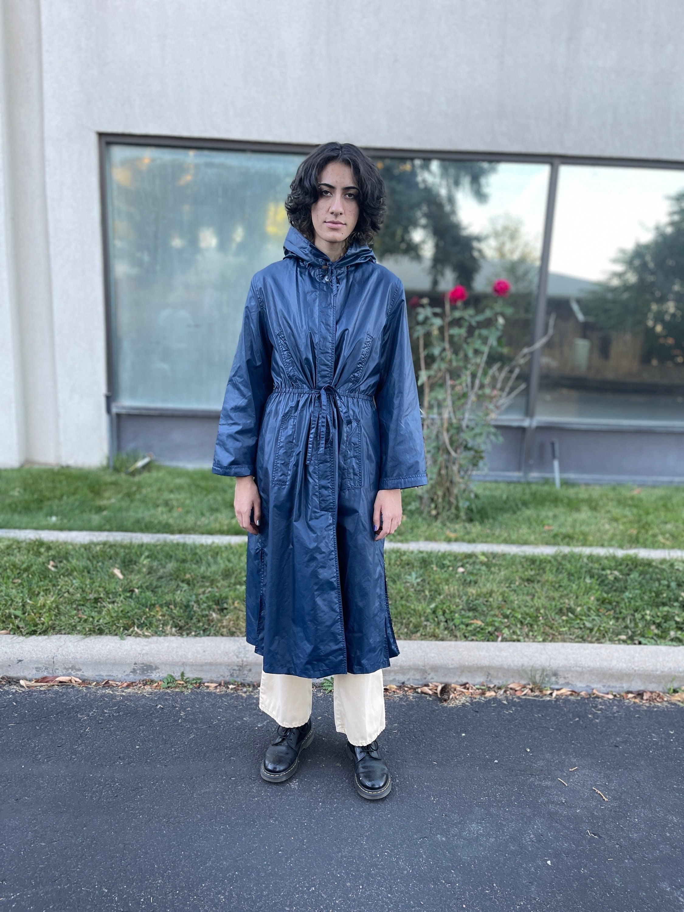 Vintage Nylon Raincoat - Etsy Vintage Nylon Raincoat - Etsy