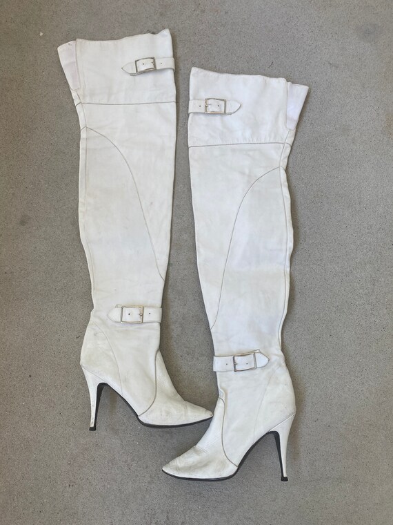 Vintage 1980s Super rare soft all leather over the