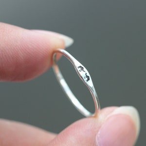 Sterling Silver Kissing Camels Ring: Animal Jewelry