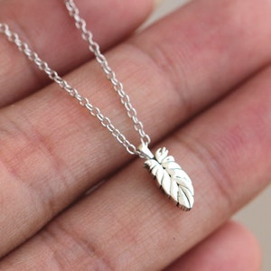925 silver leaf necklace,silver leave necklace,tree necklace