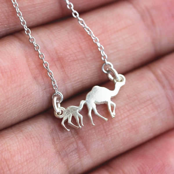 925 sterling silver camel necklace,Jewelry,camel charm jewelry,animal lover jewelry,dainty jewelry,gift idea