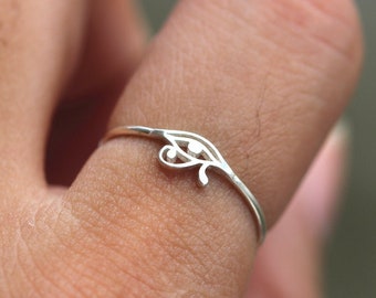 925 sterling silver eye of Ra ring,Key of Life ring,Eye of Horus ring, Egyptian ring,eye ring,charm jewelry,girlfriend gift