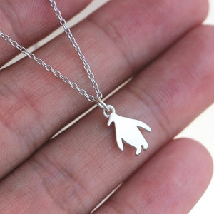 925 sterling silver Penguin Necklace,couple jewelry,lover jewelry,girlfriend gift,Pet Jewelry Animal Pet jewelry