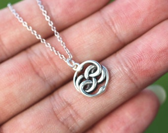 solid 925 silver snake necklace,Ouroboros necklace,Infinite snake jewelry,animal jewelry,Infinity knot jewelry