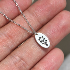 Sterling Silver Tree of Life Pendant Necklace: Kabbalah Jewelry