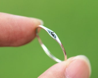 925 silver kaninring, familjens husdjurssmycken, present till djurälskare