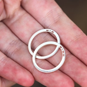 Custom Morse Code RING,Personalized Secret Message Ring,sterling silver love ring,initial ring,Secret love ring, stackable ring,gift idea