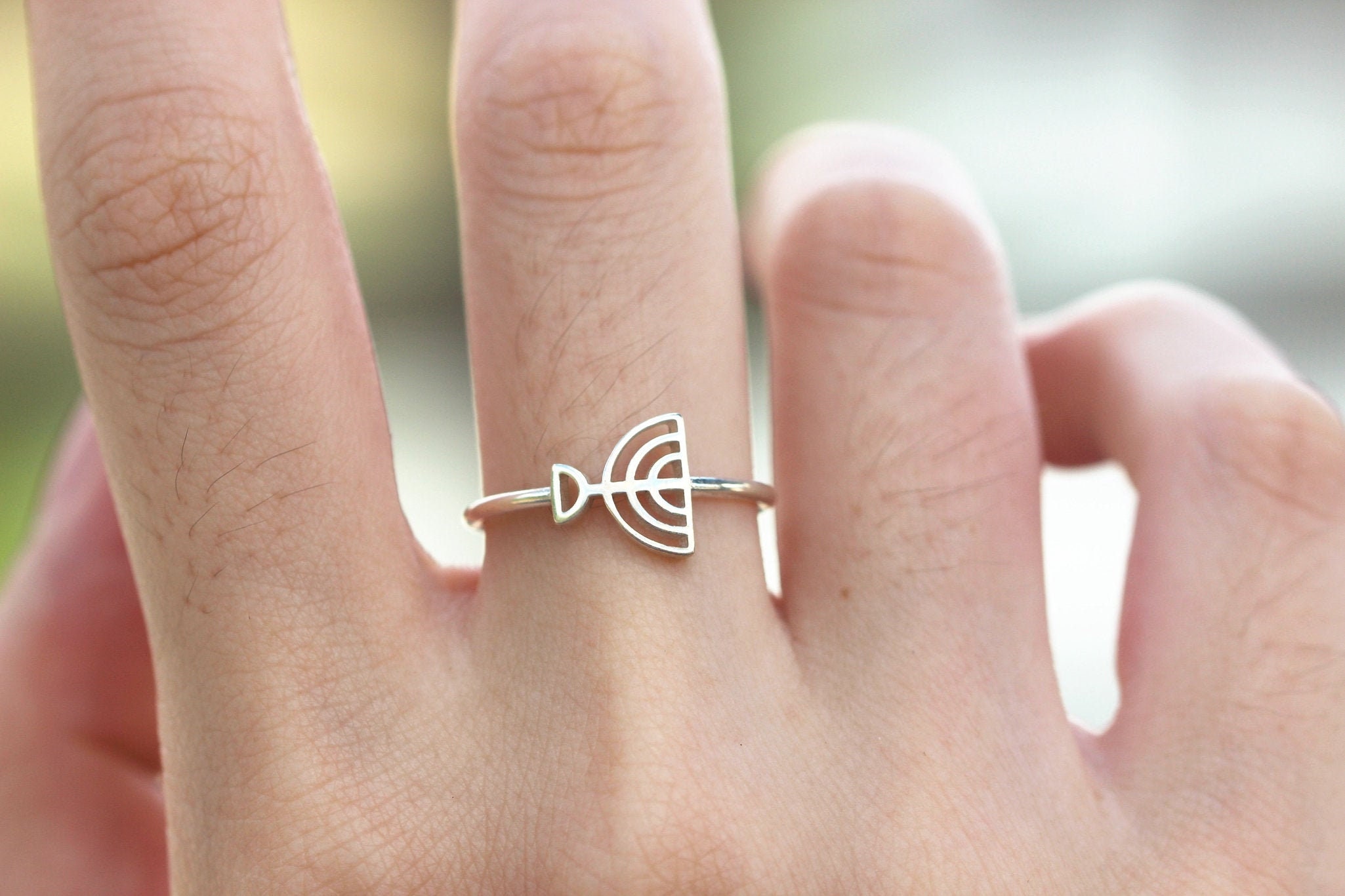 Jewish Menorah ring,solid 925 siver Lamp ring,Lamp jewelry,star ring silver,Menorah jewelry,judaica jewelry,sunshine jewelry,gift idea
