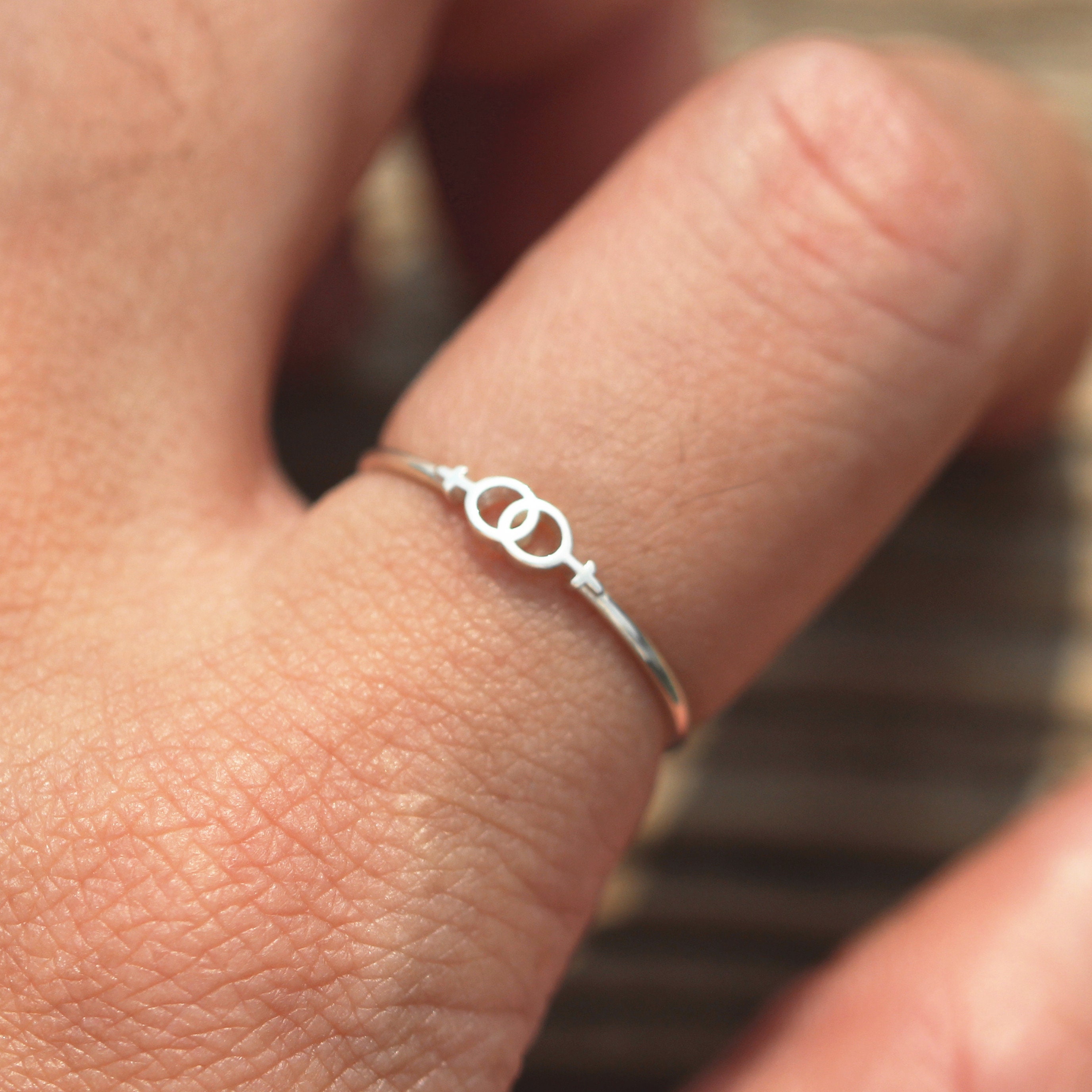 Silver Mars Ring - Etsy