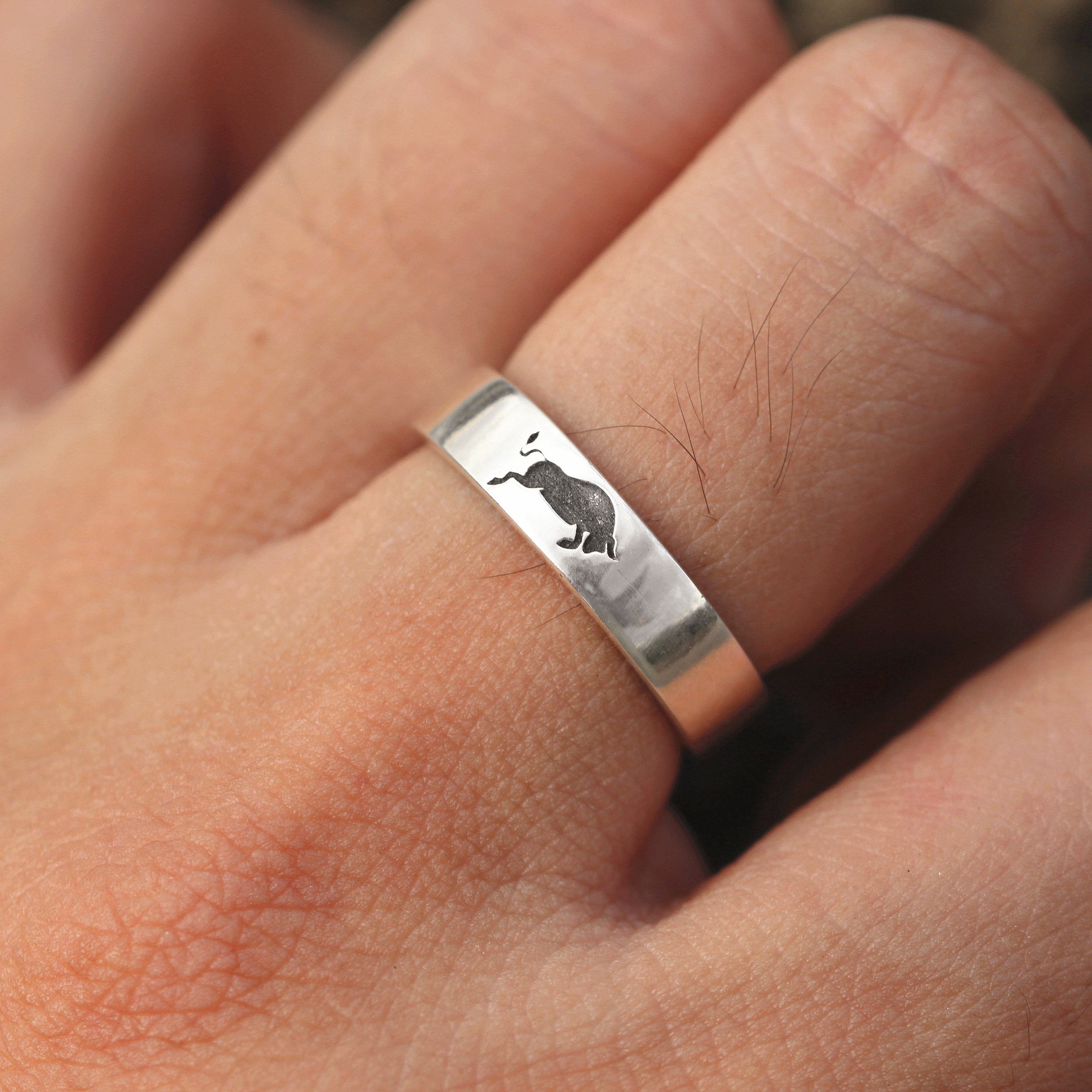d*9様 VOGTシルバー925 14K牛彫刻リング シルバー925 ワイドリング 金剛杵リング バジュラリング ごつめ