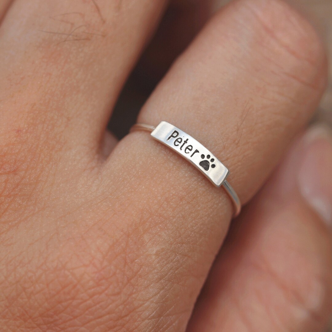 Dog paw ring hot sale