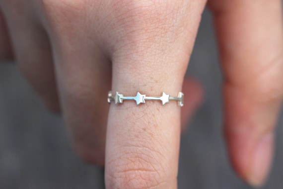 Star sale ring etsy