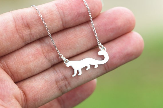 Buy 925 Silver Leopard Necklacecat Necklaceanimal Lover Jewelry