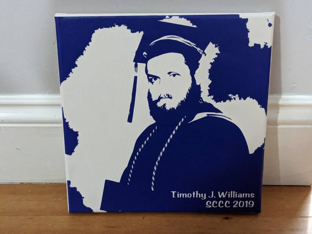 Personalized Graduation Canvas Etsy