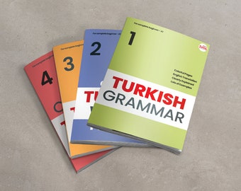 Learn Turkish A1 (4 book series - PDF)