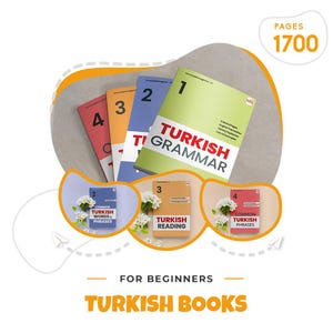 Learn Turkish A1 (4 book series - PDF)