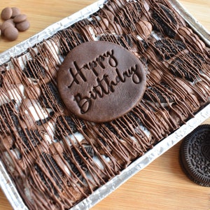 Oreo Happy Birthday Brownie Gift