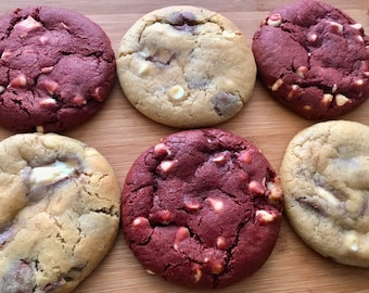 Letterbox Cookies NYC Mixed Kinder | Red Velvet | Lemon | Chocolate M&M