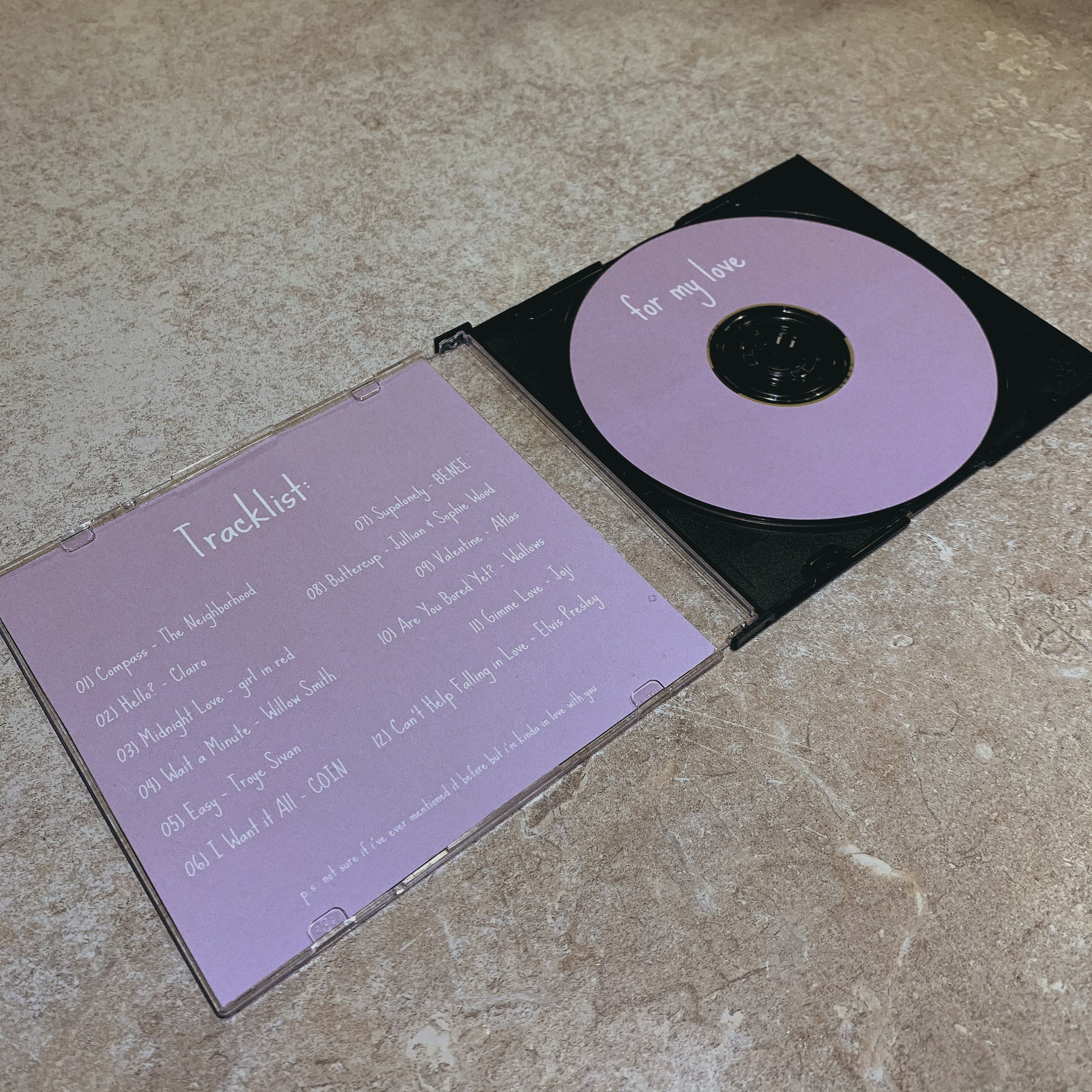 Personalized Custom CD Mixtape Customizable Playlist Etsy