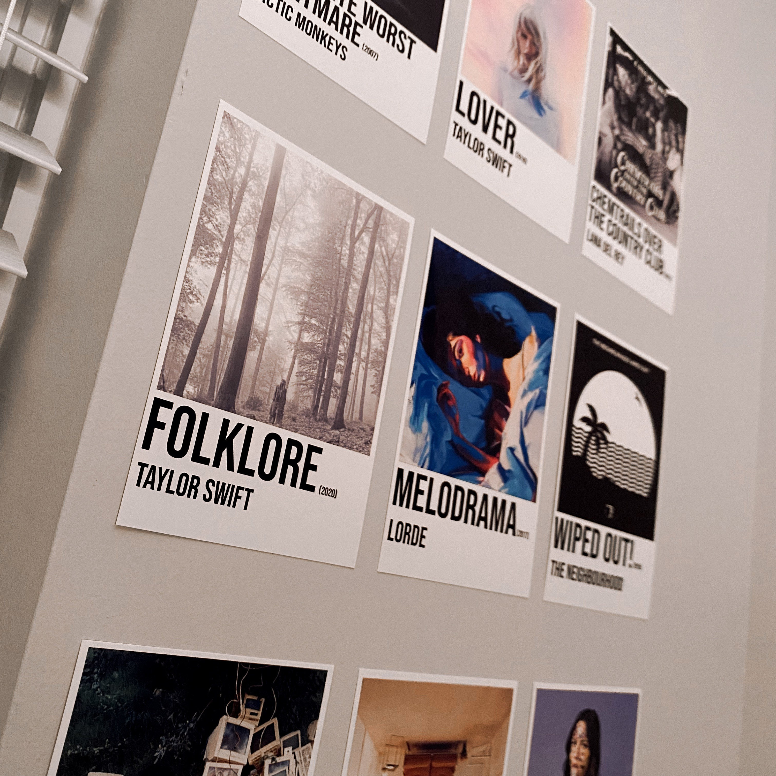 Custom Mini Album Wall Collage Kit Aesthetic Music Poster Etsy UK