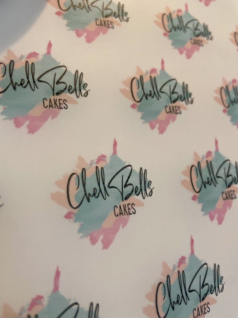 A3 Personalised Vellum Paper Branded Translucent Vellum Etsy UK