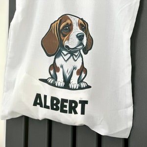 Personalised Dog Tote Bag | Dog Mum Bag | Dog Owner Gift | Pet Lover Gift | Reusable Shopping Bag | Printed Bag
