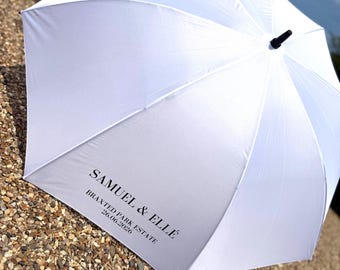 Personalised Wedding Golf Umbrella