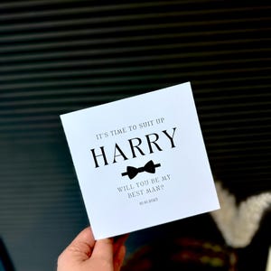 Il est temps de s'habiller - Carte d'accueil personnalisée | Carte de fête de mariage | de luxe + enveloppe | Fabriqué au Royaume-Uni