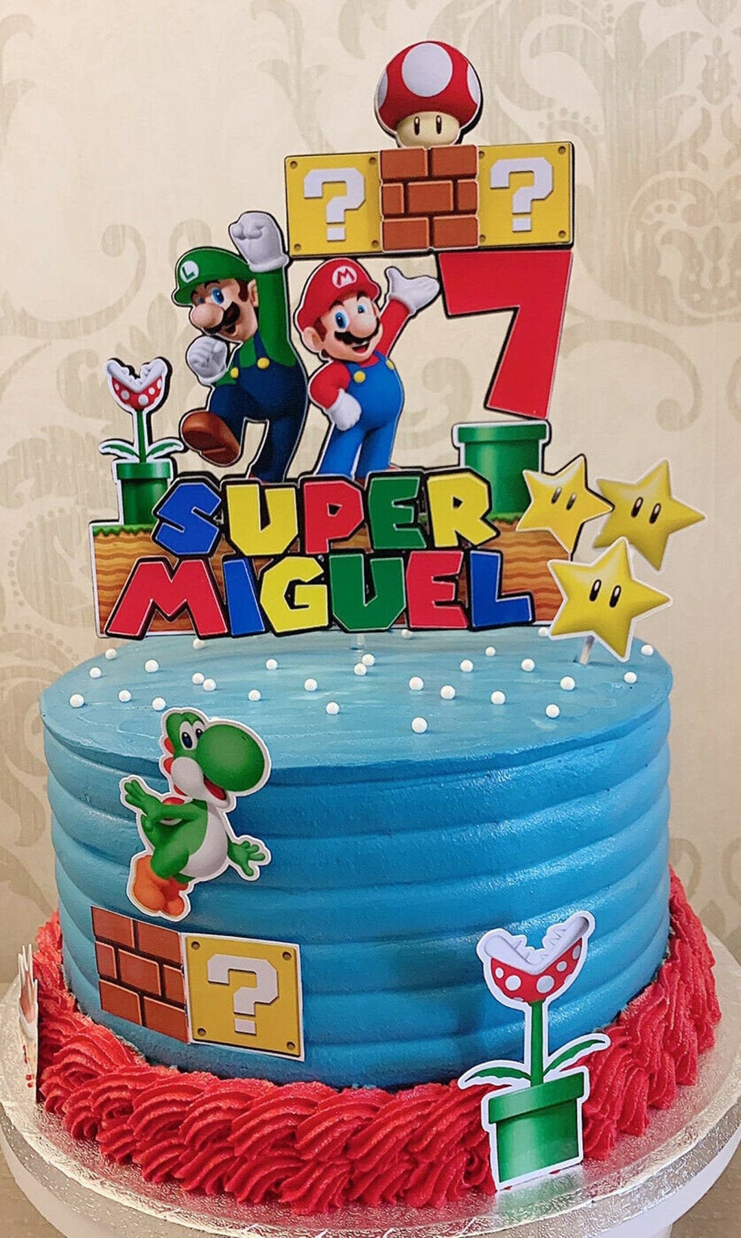 Les plus beaux gâteaux d'anniversaire Super Mario Bros sont chez The French  Cake Company